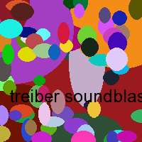 treiber soundblaster audio